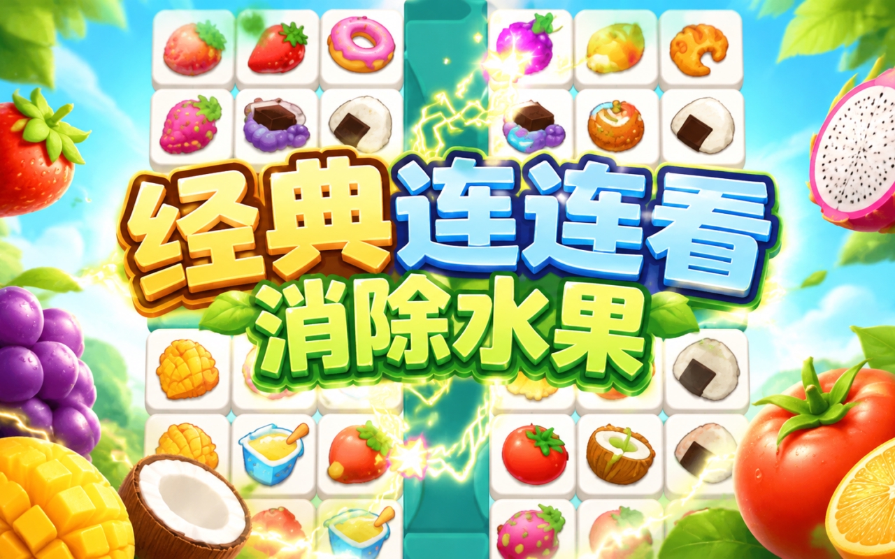 经典连连看消除水果