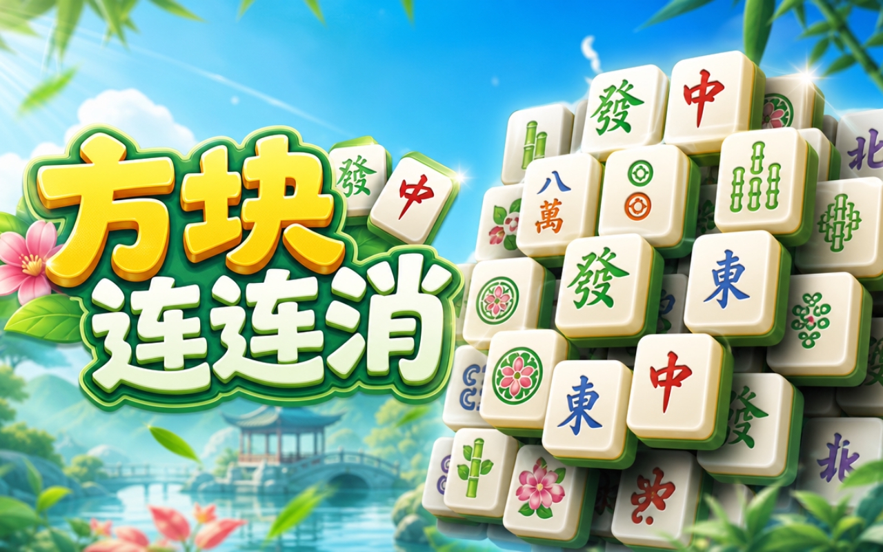 方块连连消