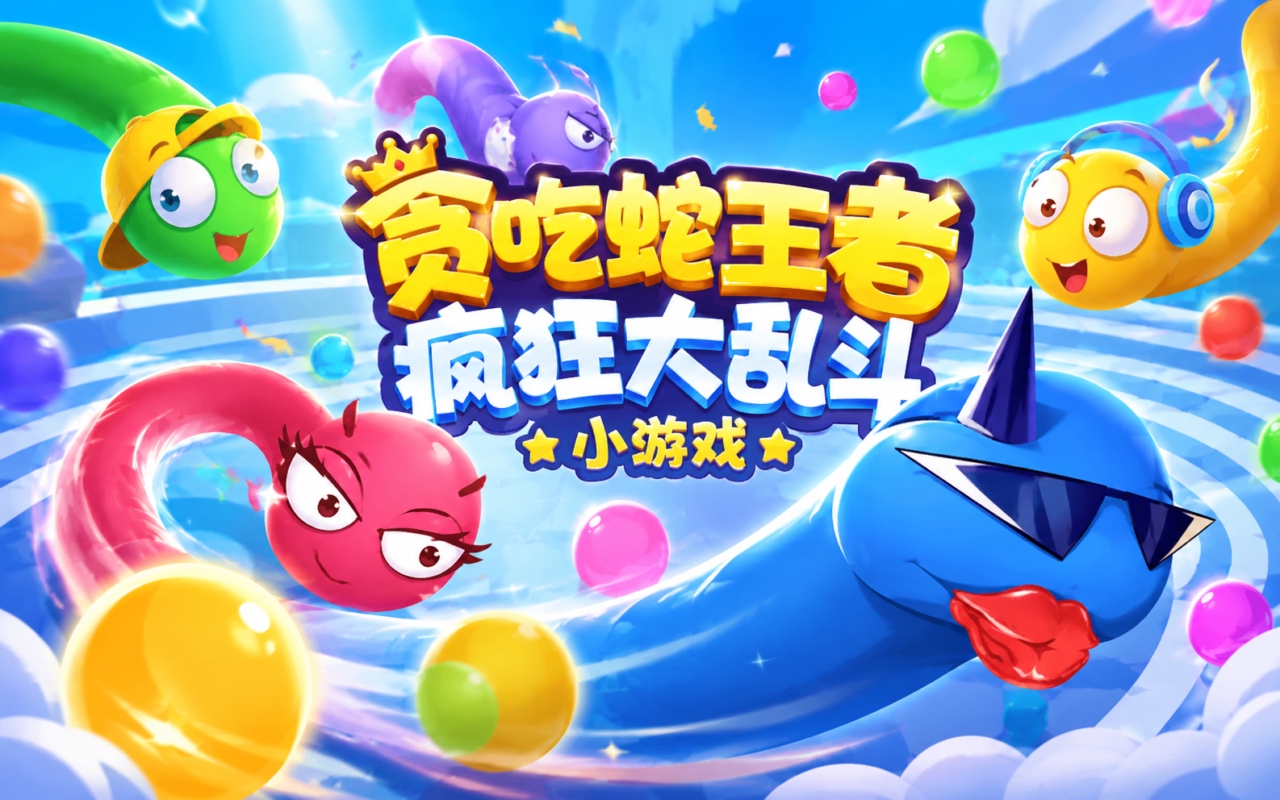 贪吃蛇王者疯狂大乱斗小游戏