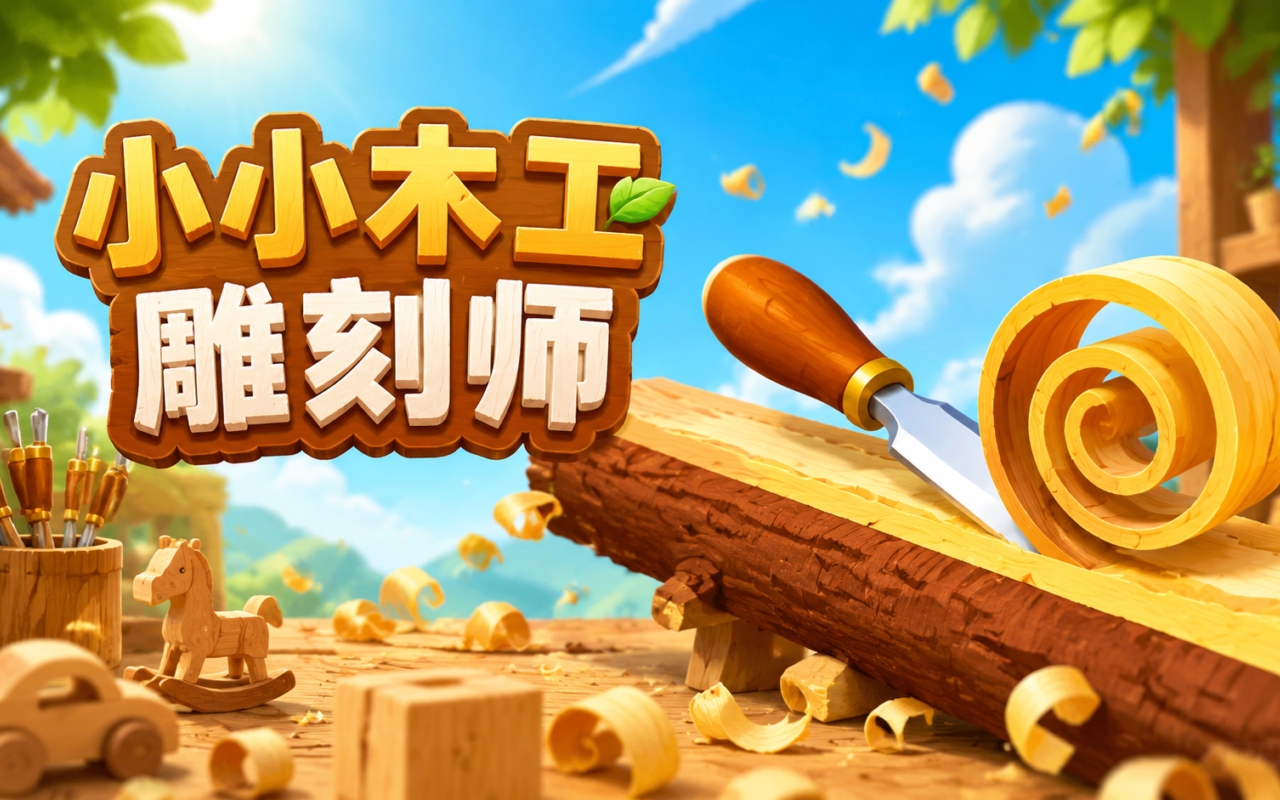 小小木工雕刻师