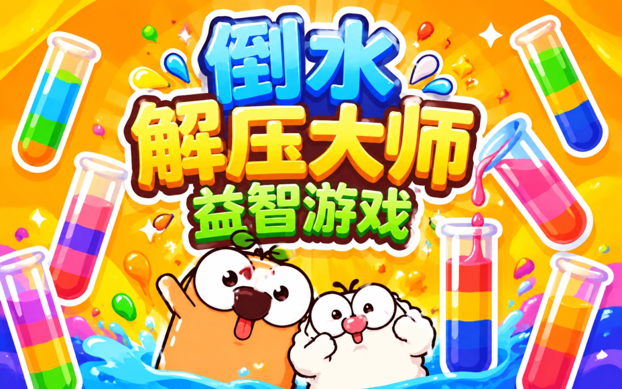 倒水解压大师益智游戏