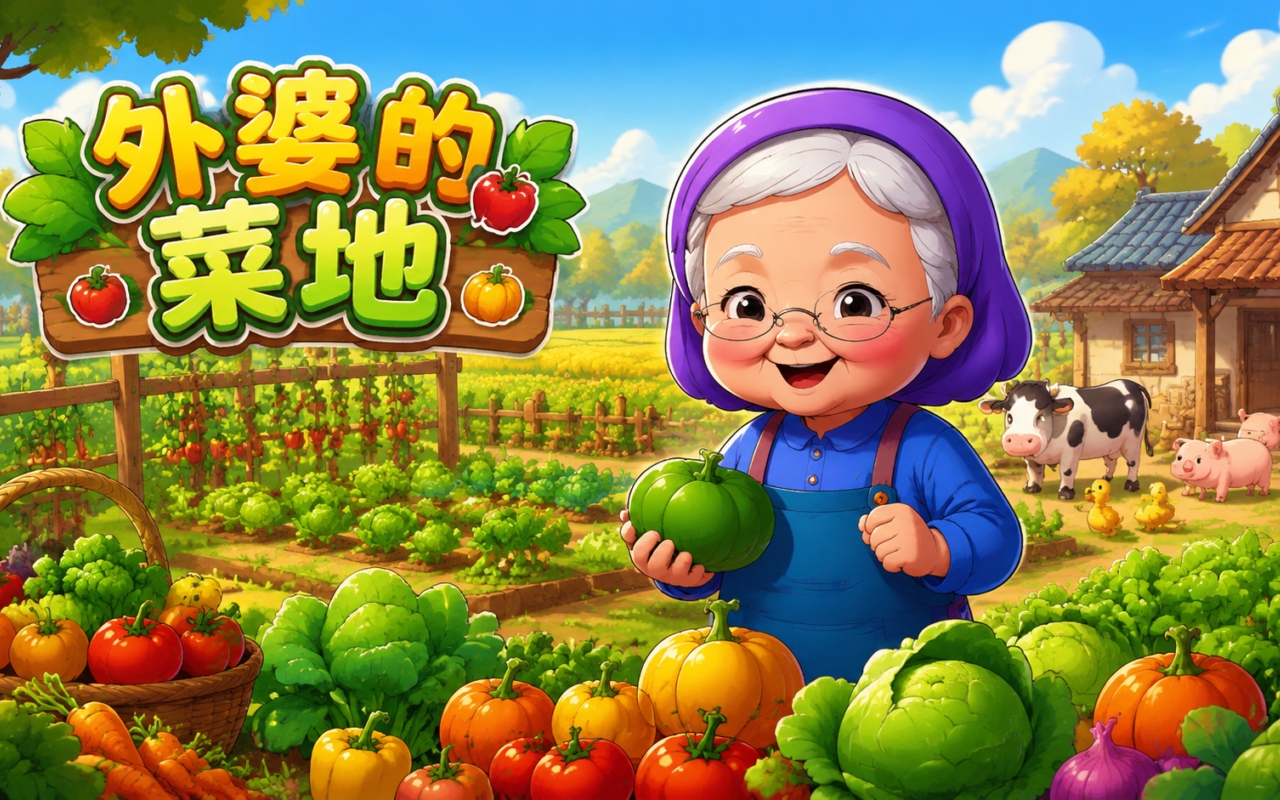 外婆的菜地