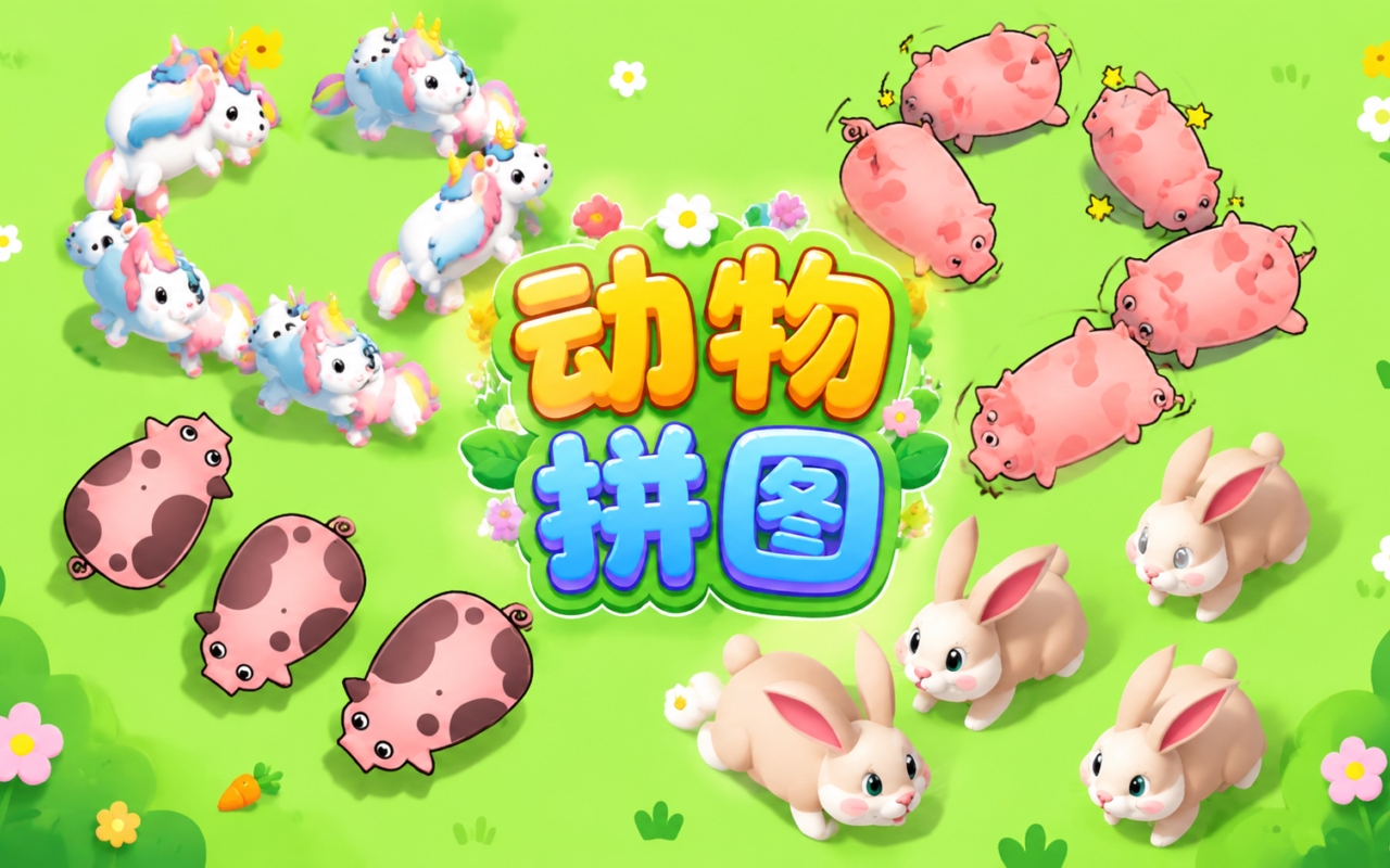 动物拼图