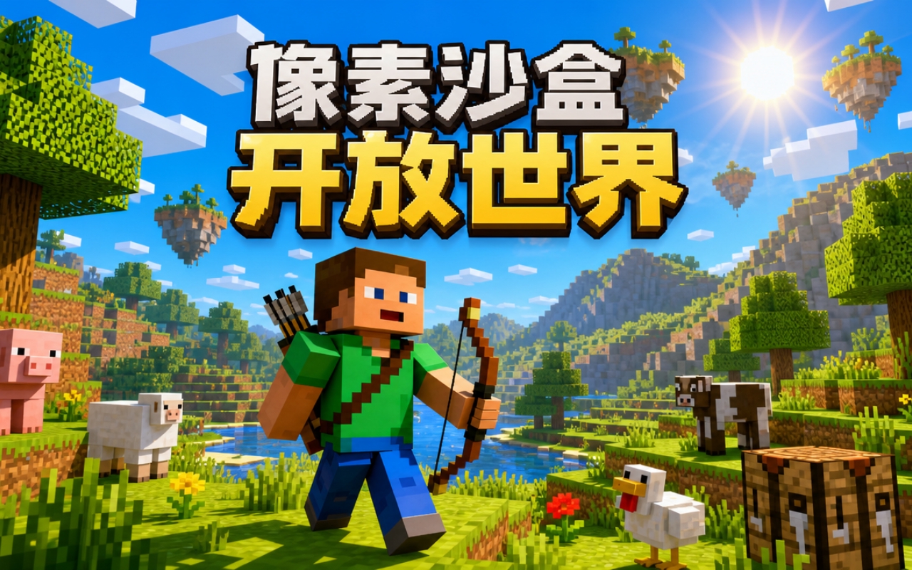 像素沙盒开放世界