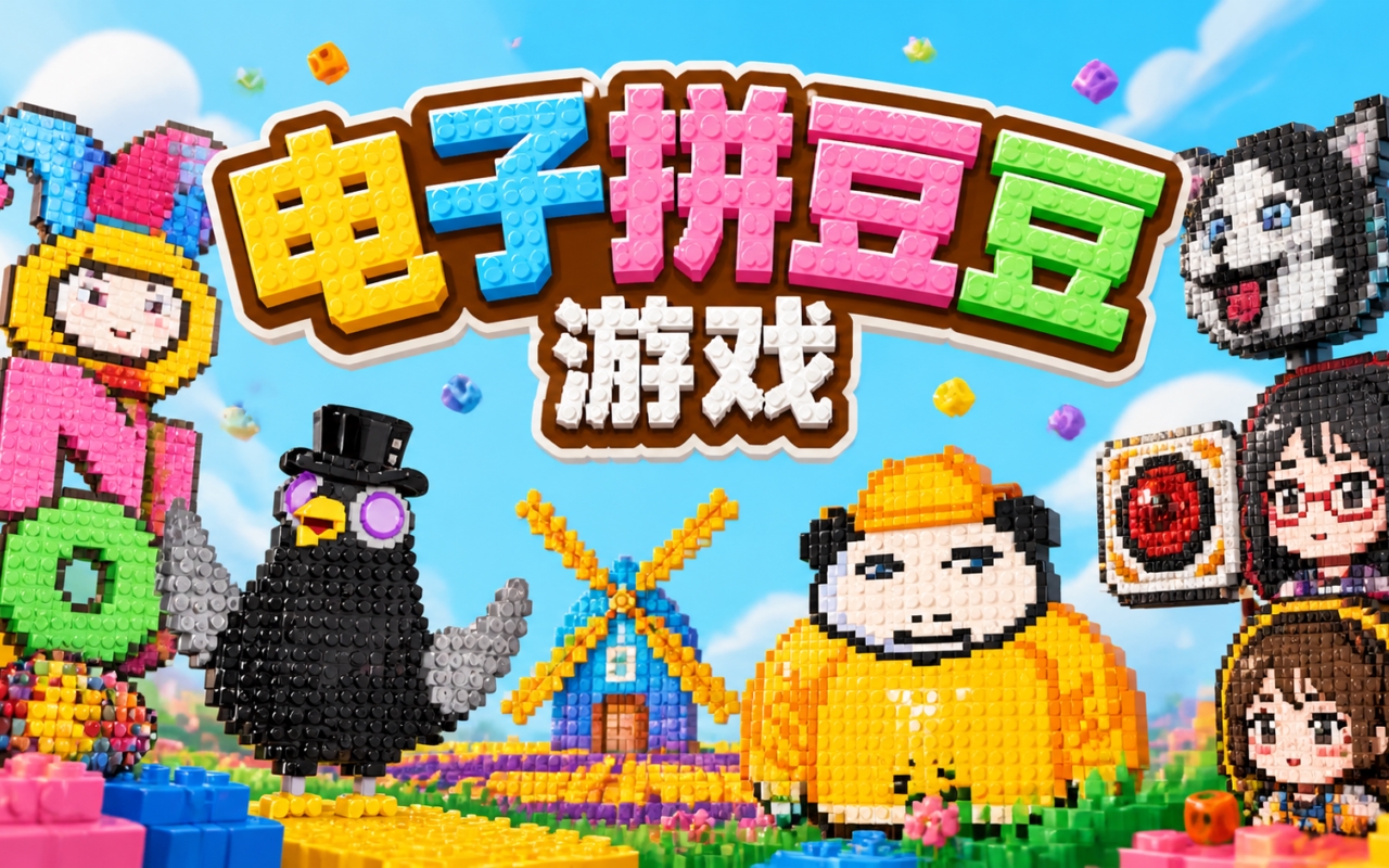 电子拼豆豆游戏