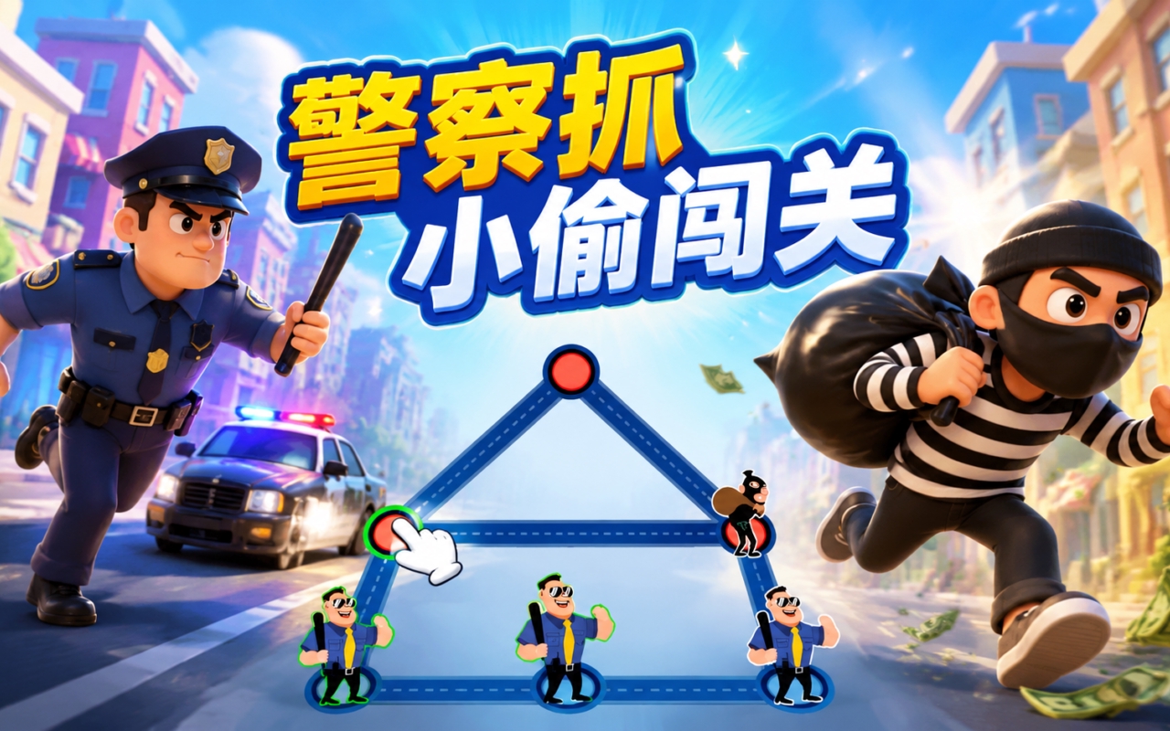 警察抓小偷闯关