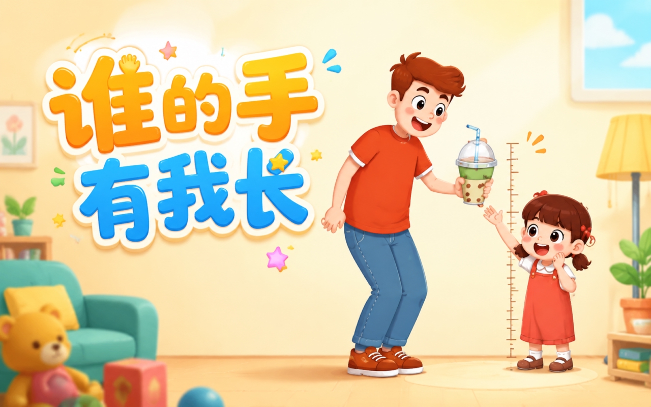 谁的手有我长