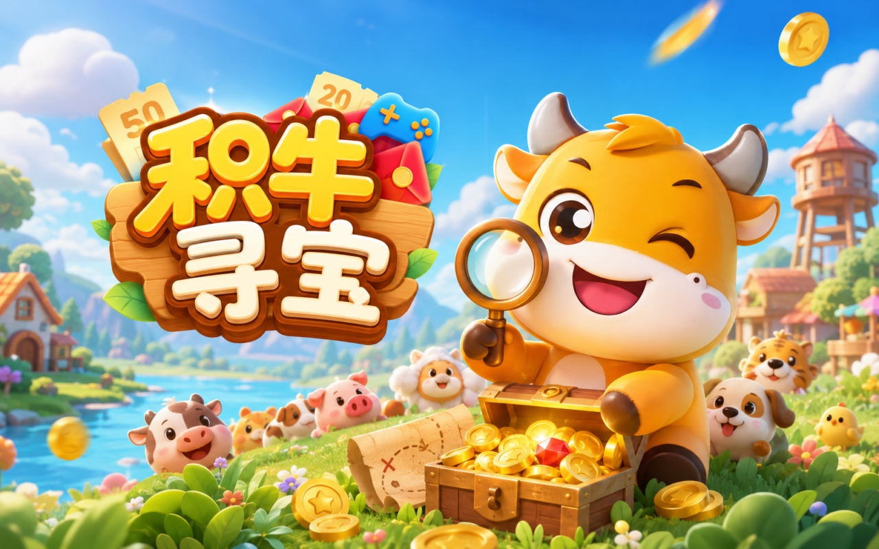 积牛寻宝