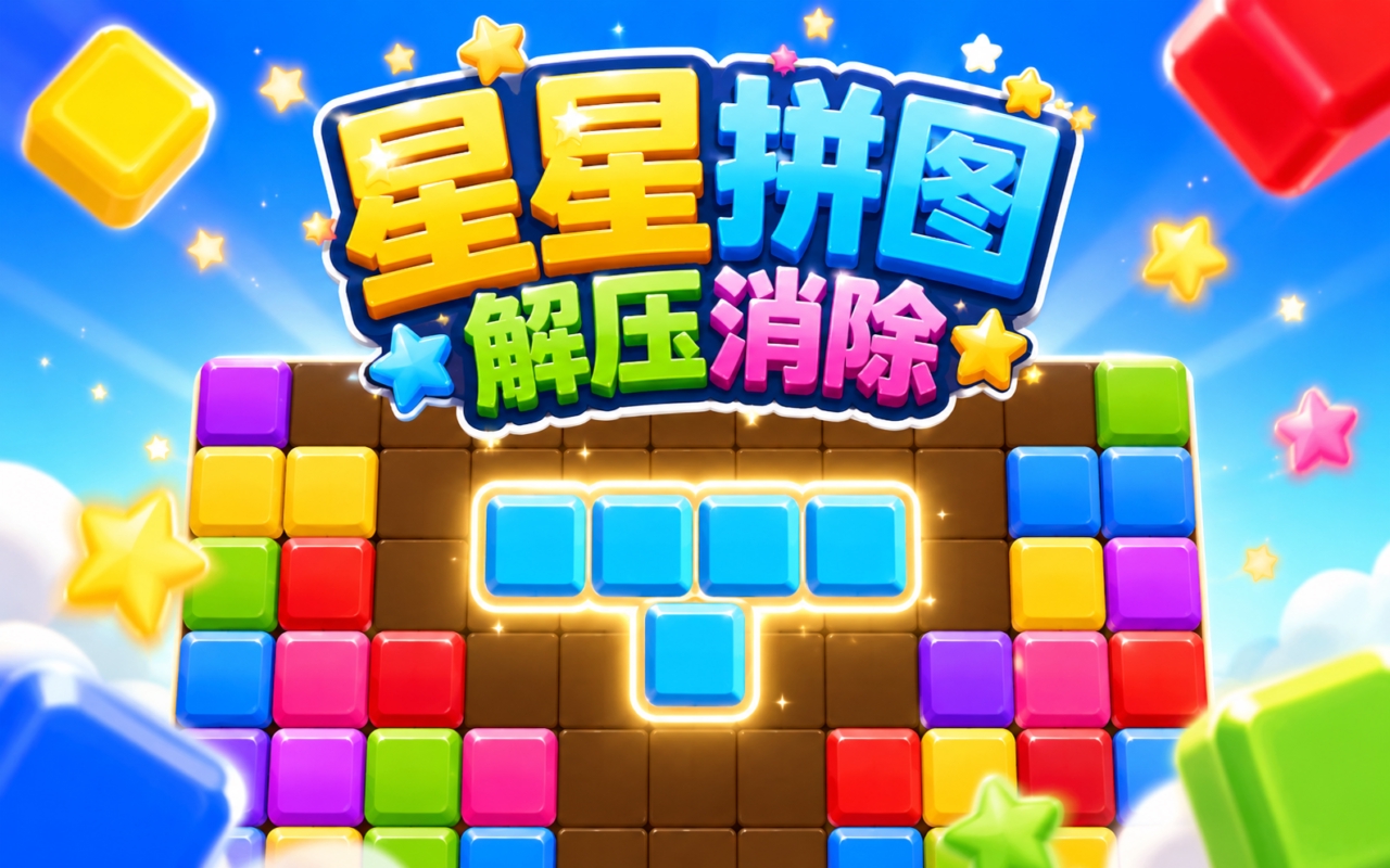 星星拼图解压消除