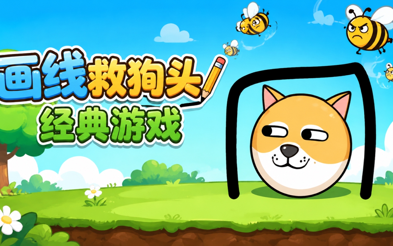 画线救狗头经典游戏