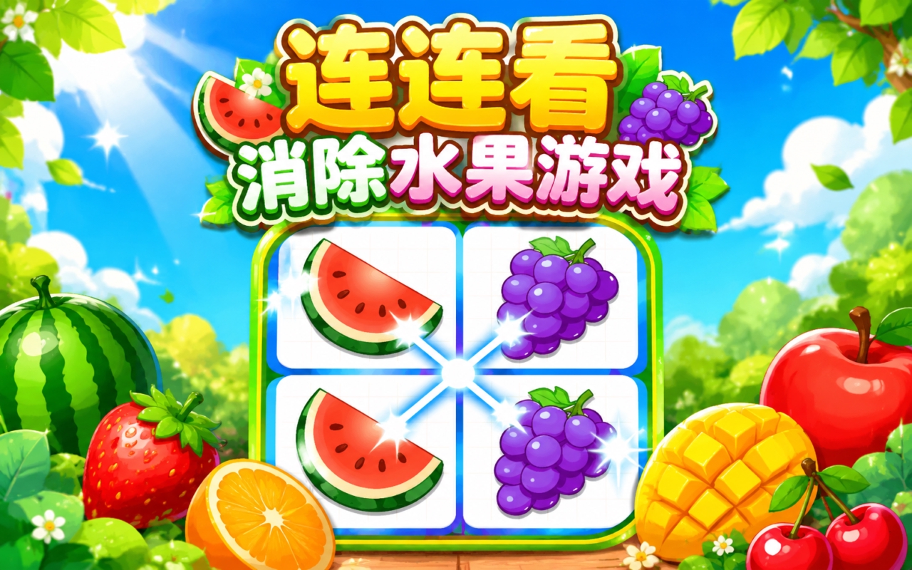连连看消除水果游戏