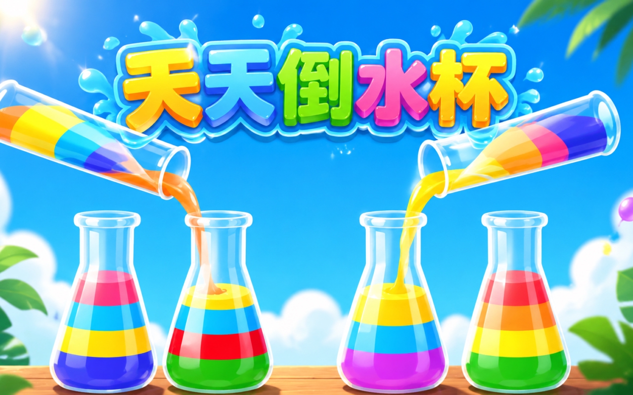 天天倒水杯