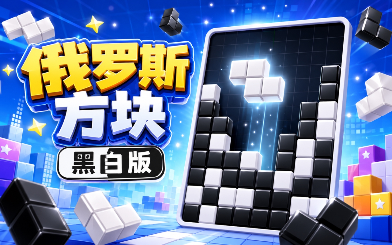 俄罗斯方块黑白版