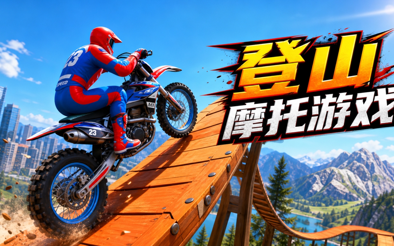 登山摩托游戏