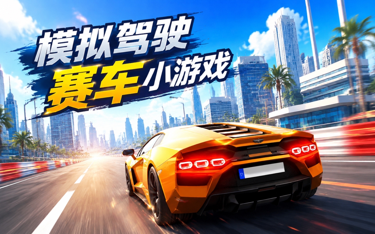 模拟驾驶赛车小游戏