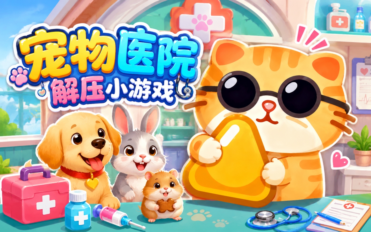 宠物医院解压小游戏