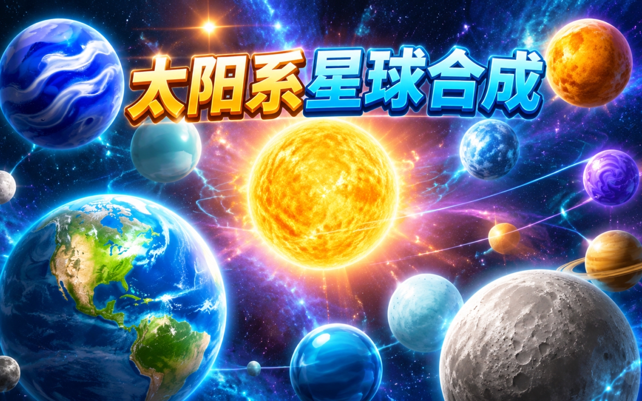 太阳系星球合成