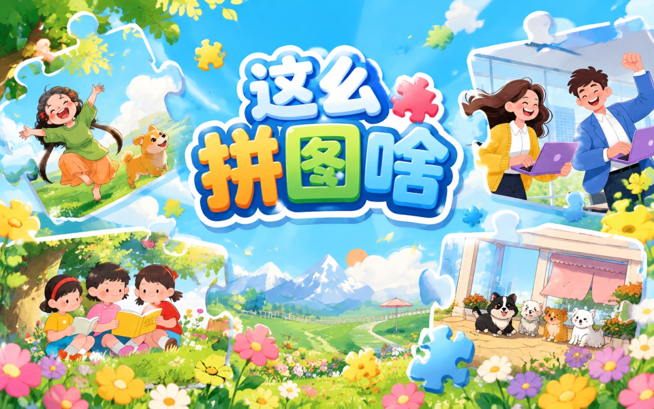 这么拼图啥