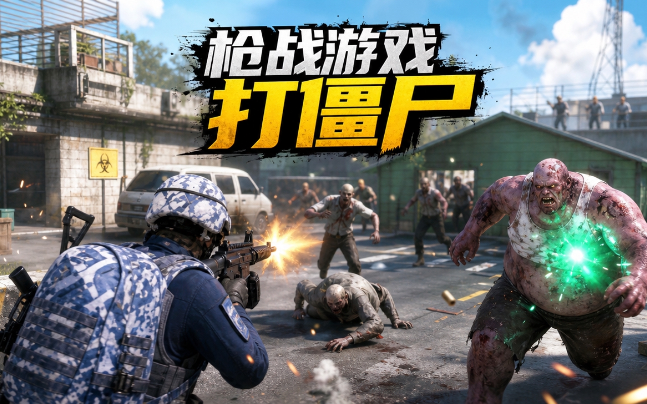 枪战游戏打僵尸