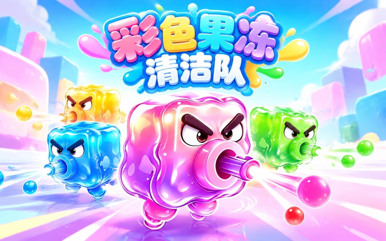 彩色果冻清洁队