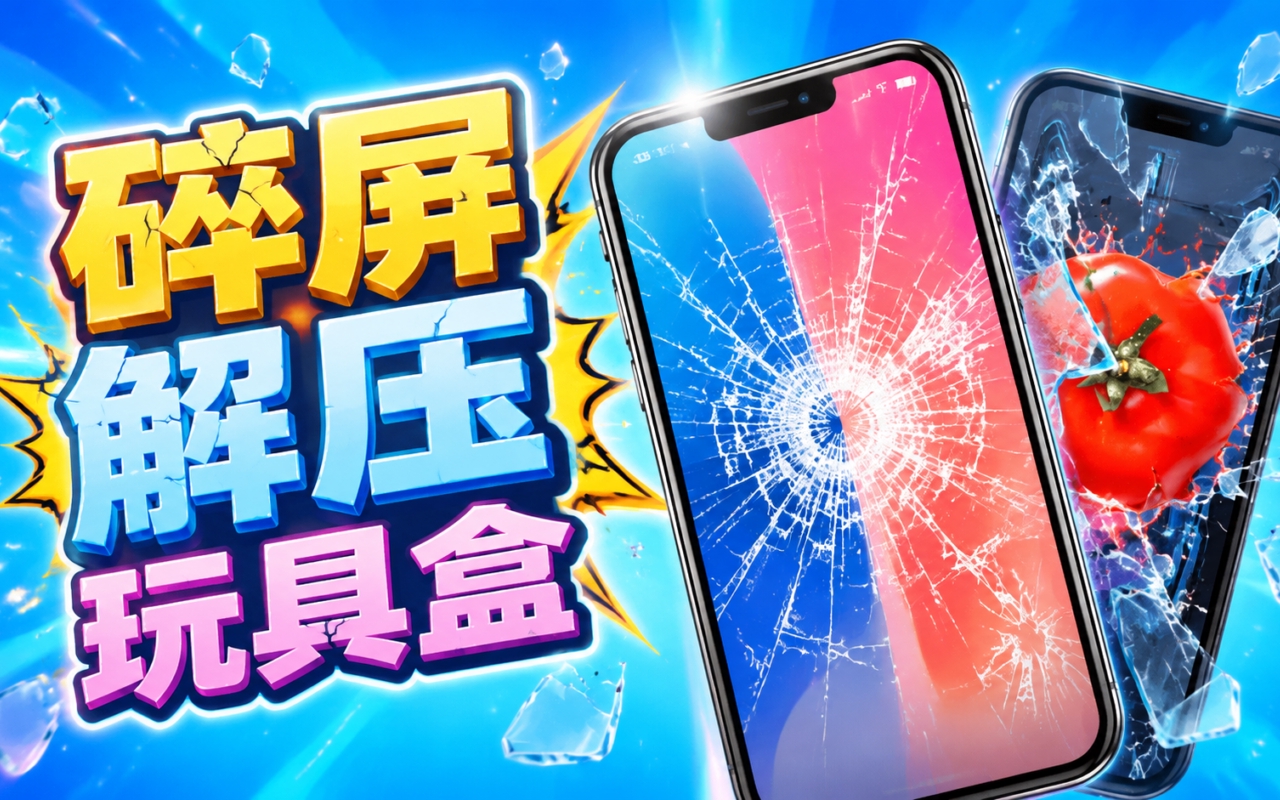 碎屏解压玩具盒
