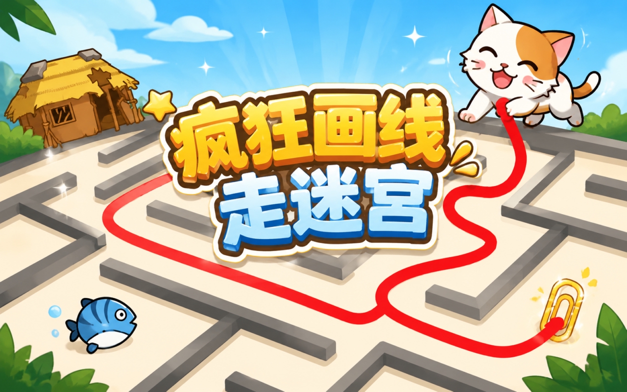 疯狂画线走迷宫