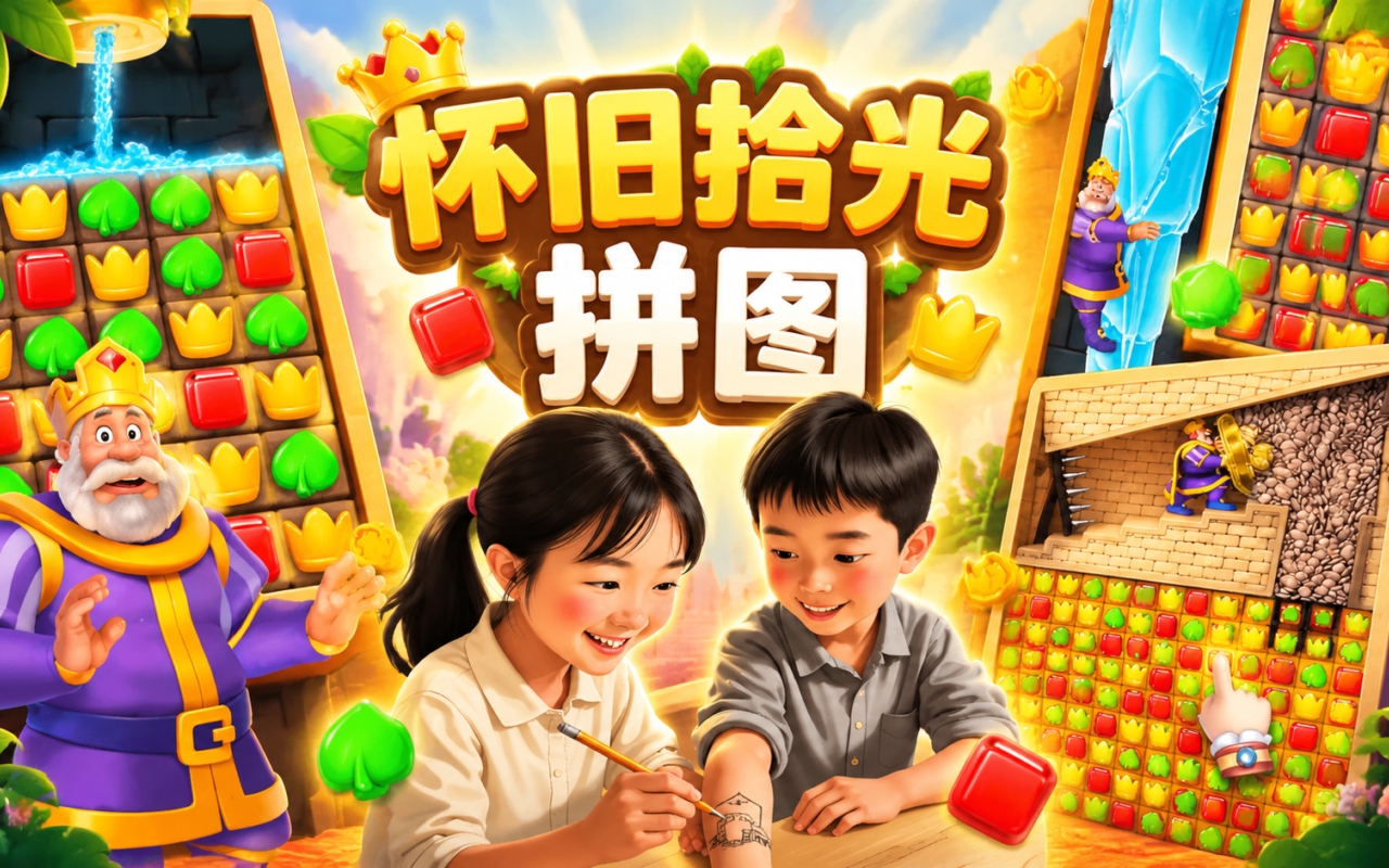 怀旧拾光拼图