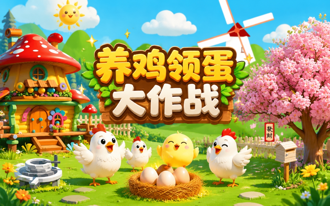养鸡领蛋大作战
