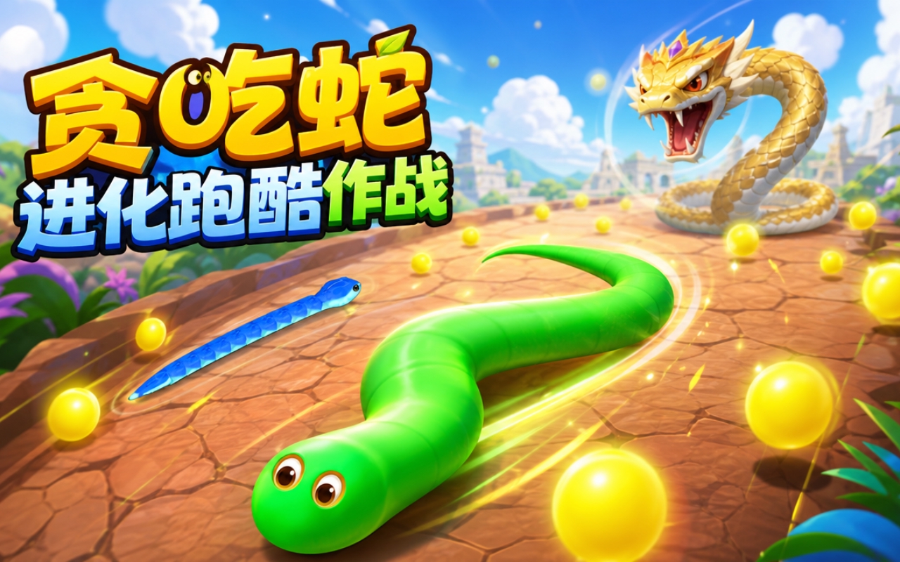 贪吃蛇进化跑酷作战