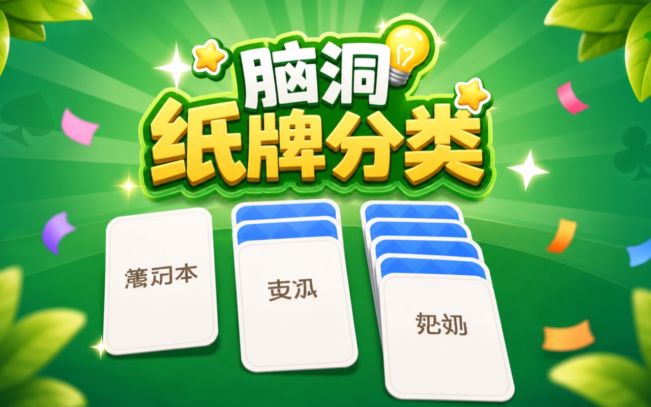 脑洞纸牌分类