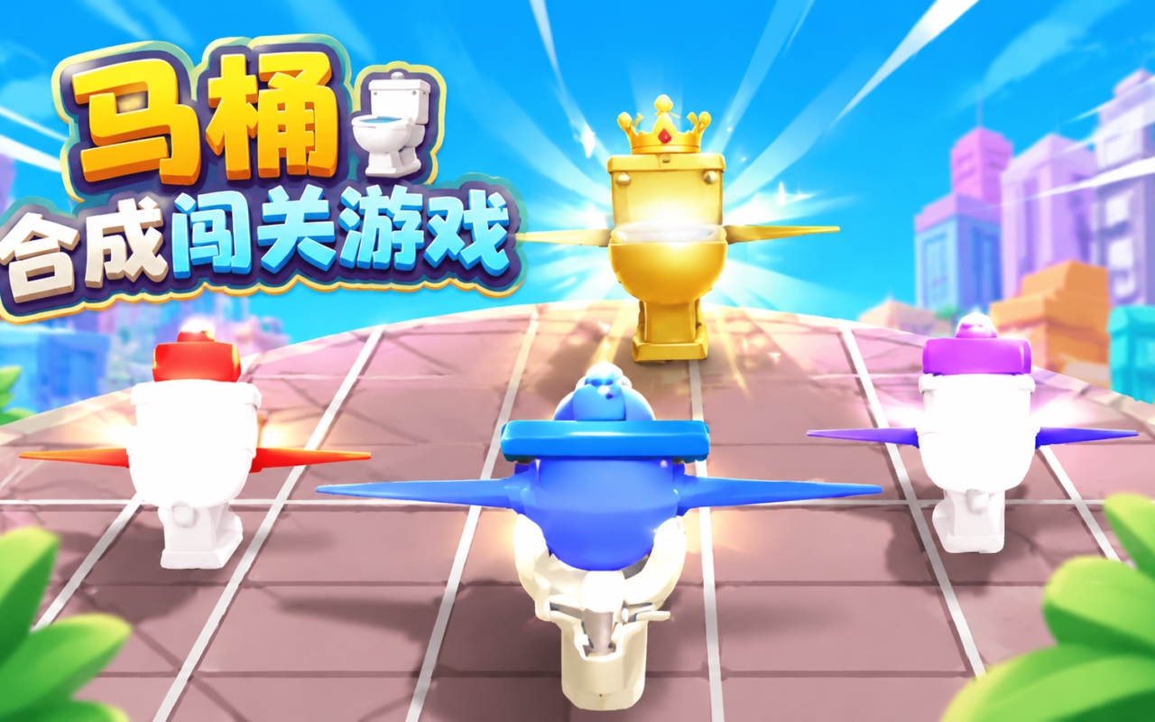 马桶合成闯关游戏