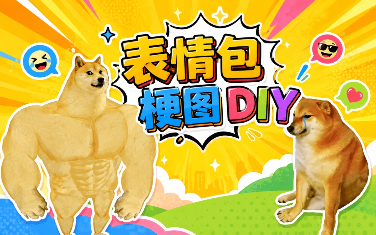 表情包梗图DIY