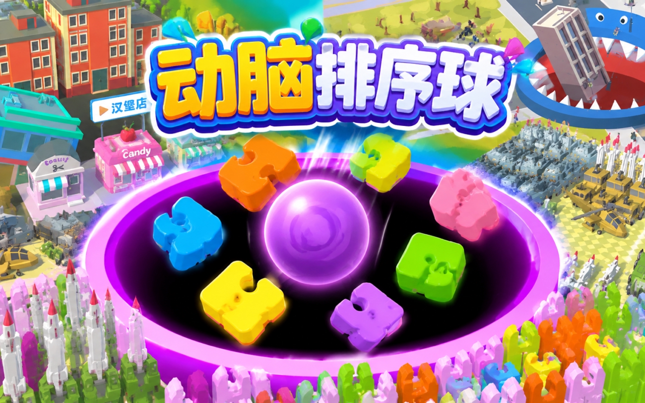 动脑排序球