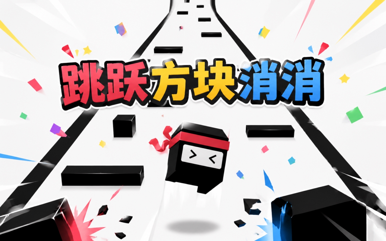 跳跃方块消消