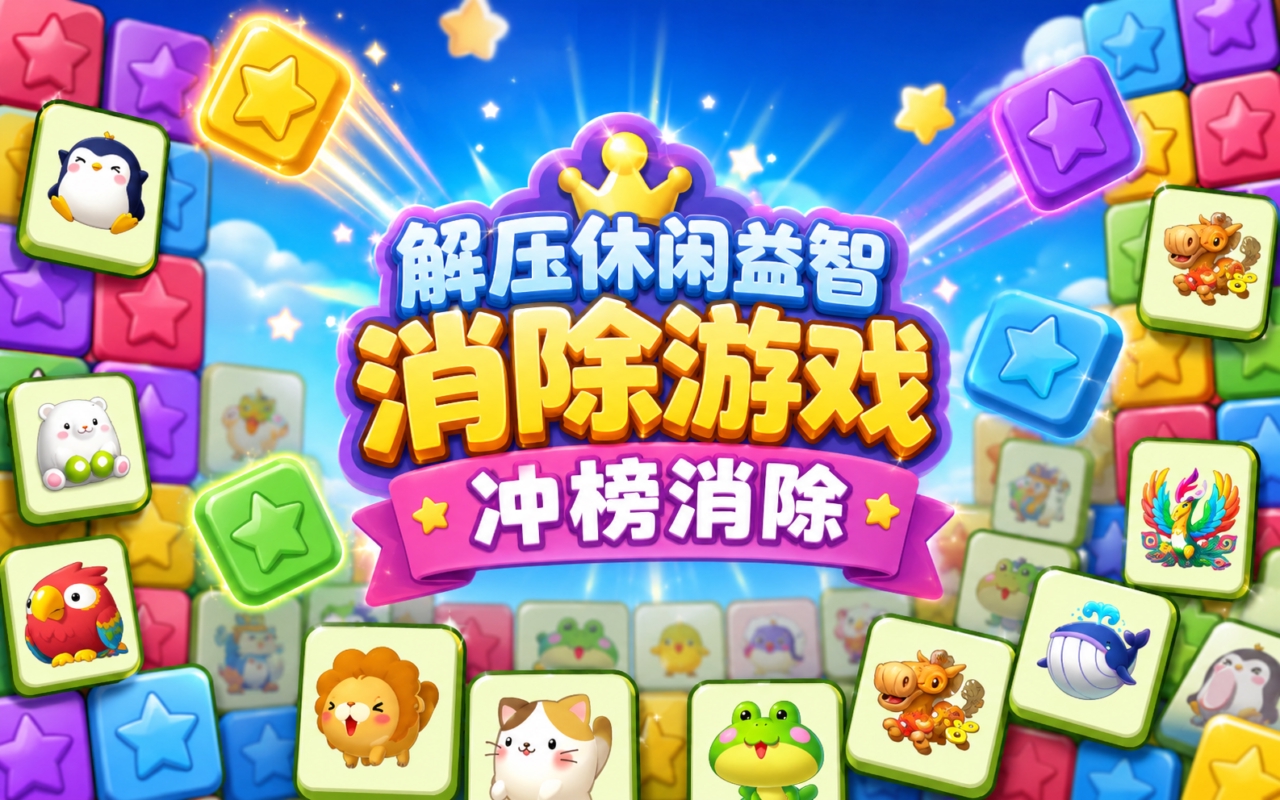解压休闲益智消除游戏-冲榜消除
