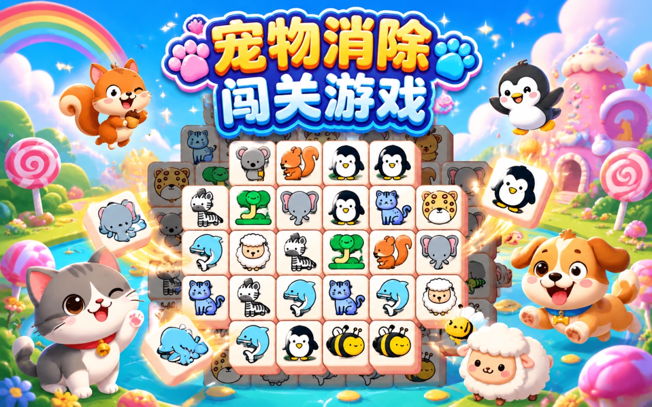 宠物消除闯关游戏