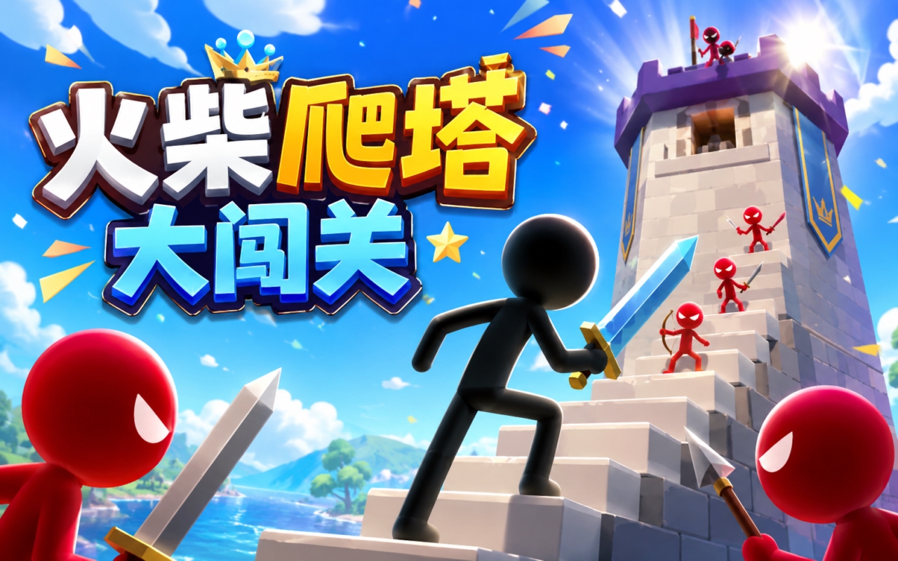 火柴爬塔大闯关