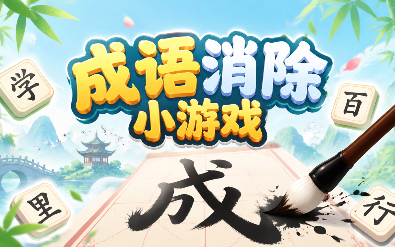 成语消除小游戏