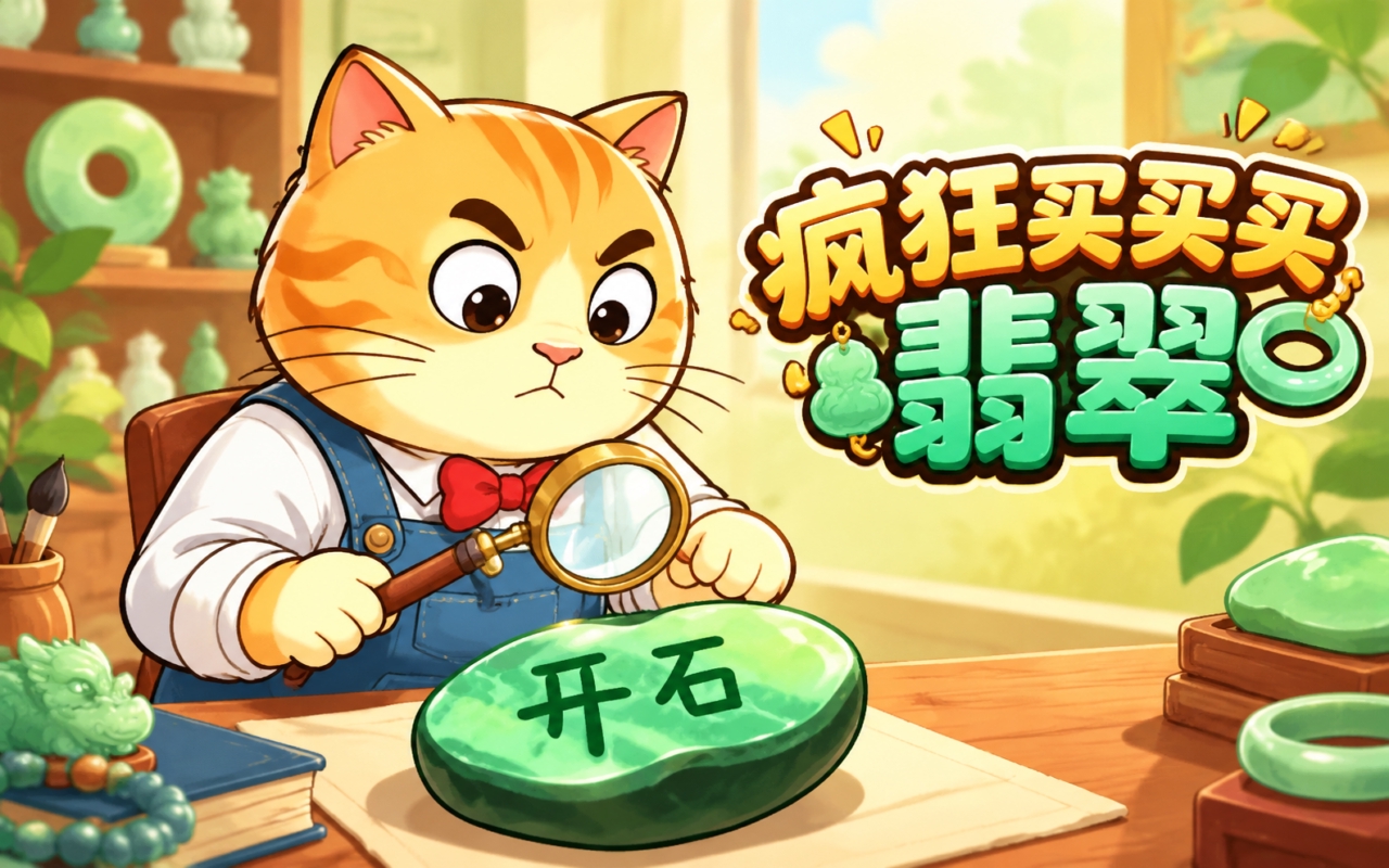 疯狂买买买翡翠