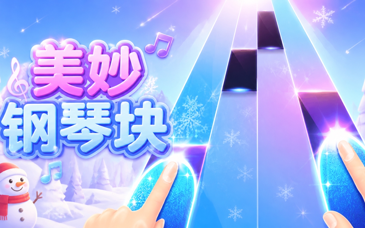 美妙钢琴块