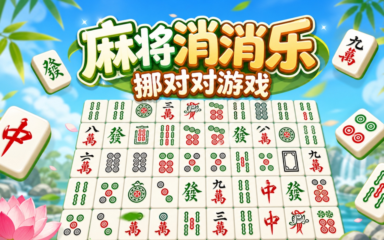 麻将消消乐挪对对游戏