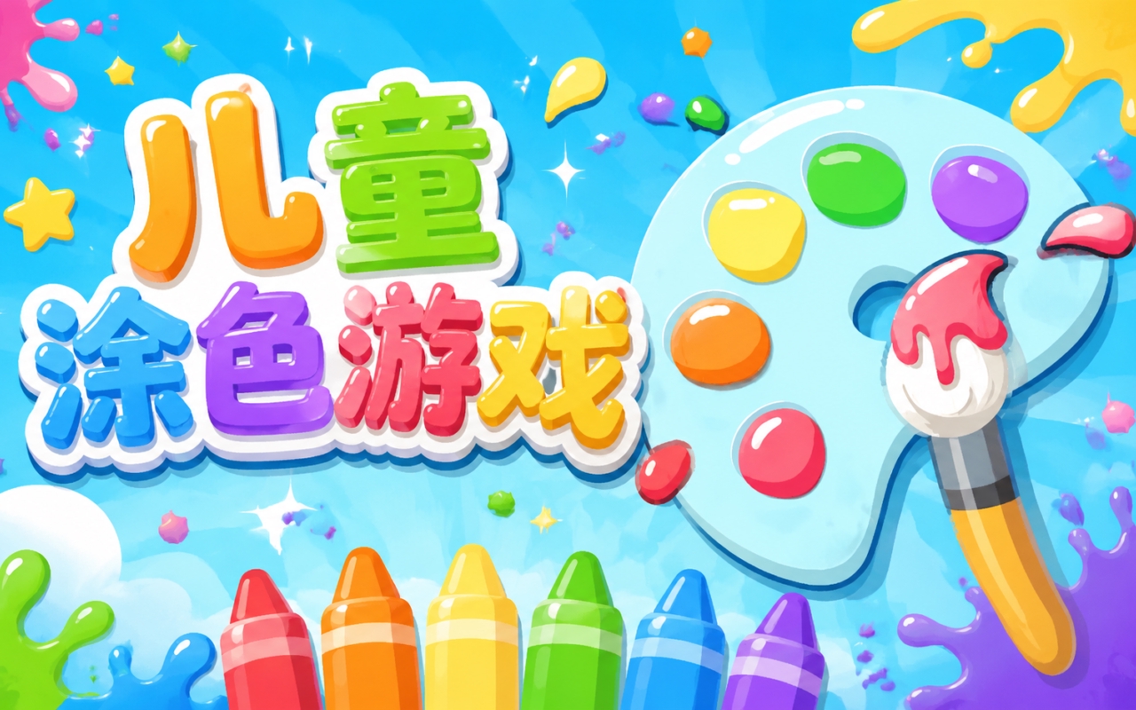 儿童涂色游戏