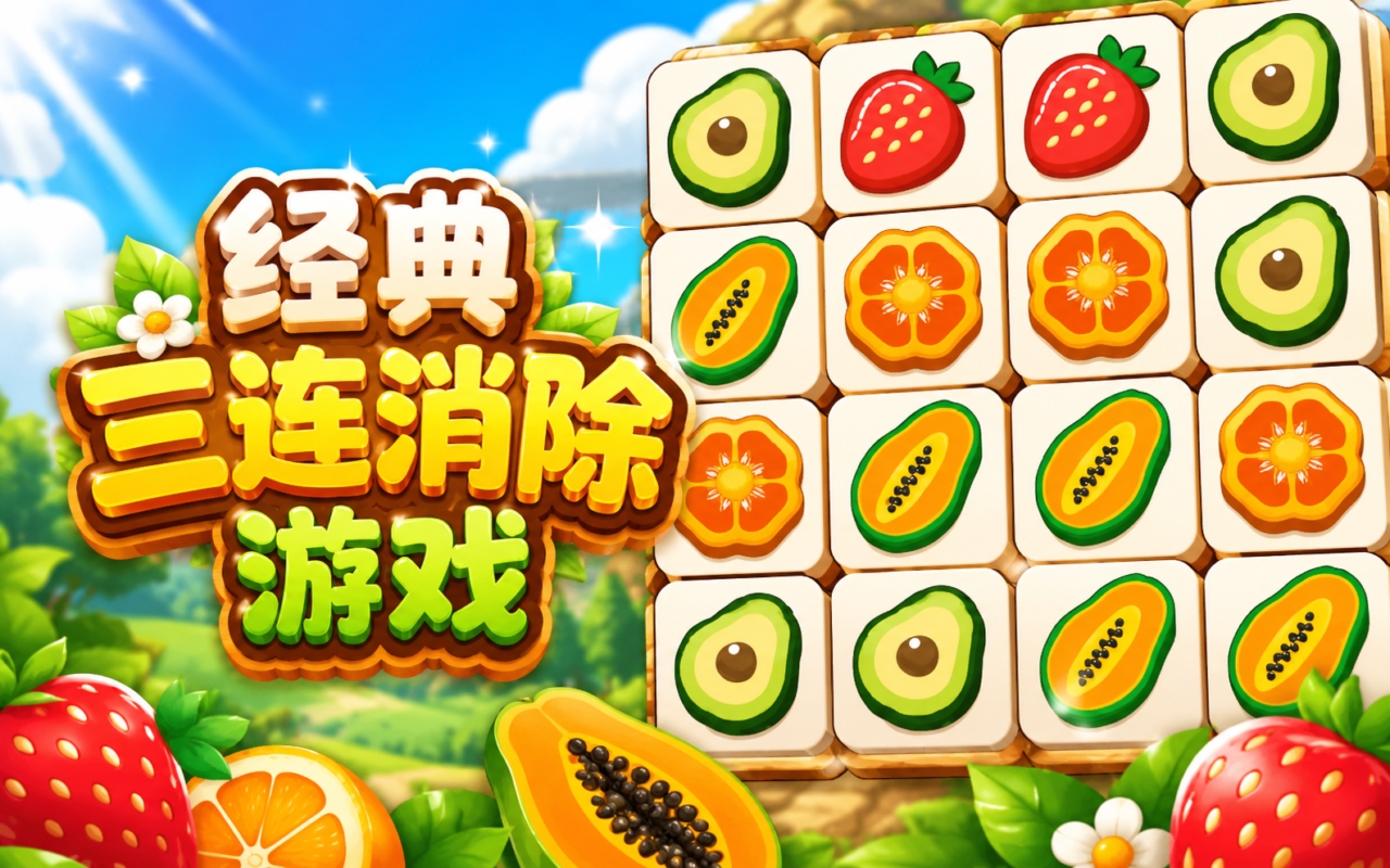 经典三连消除游戏
