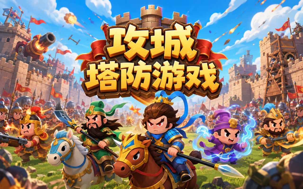 攻城塔防游戏