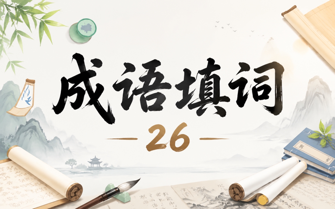 成语填词26