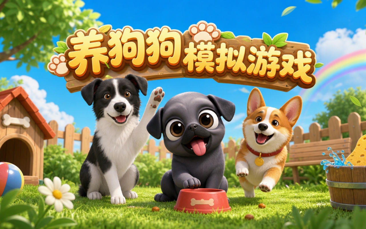 养狗狗模拟游戏