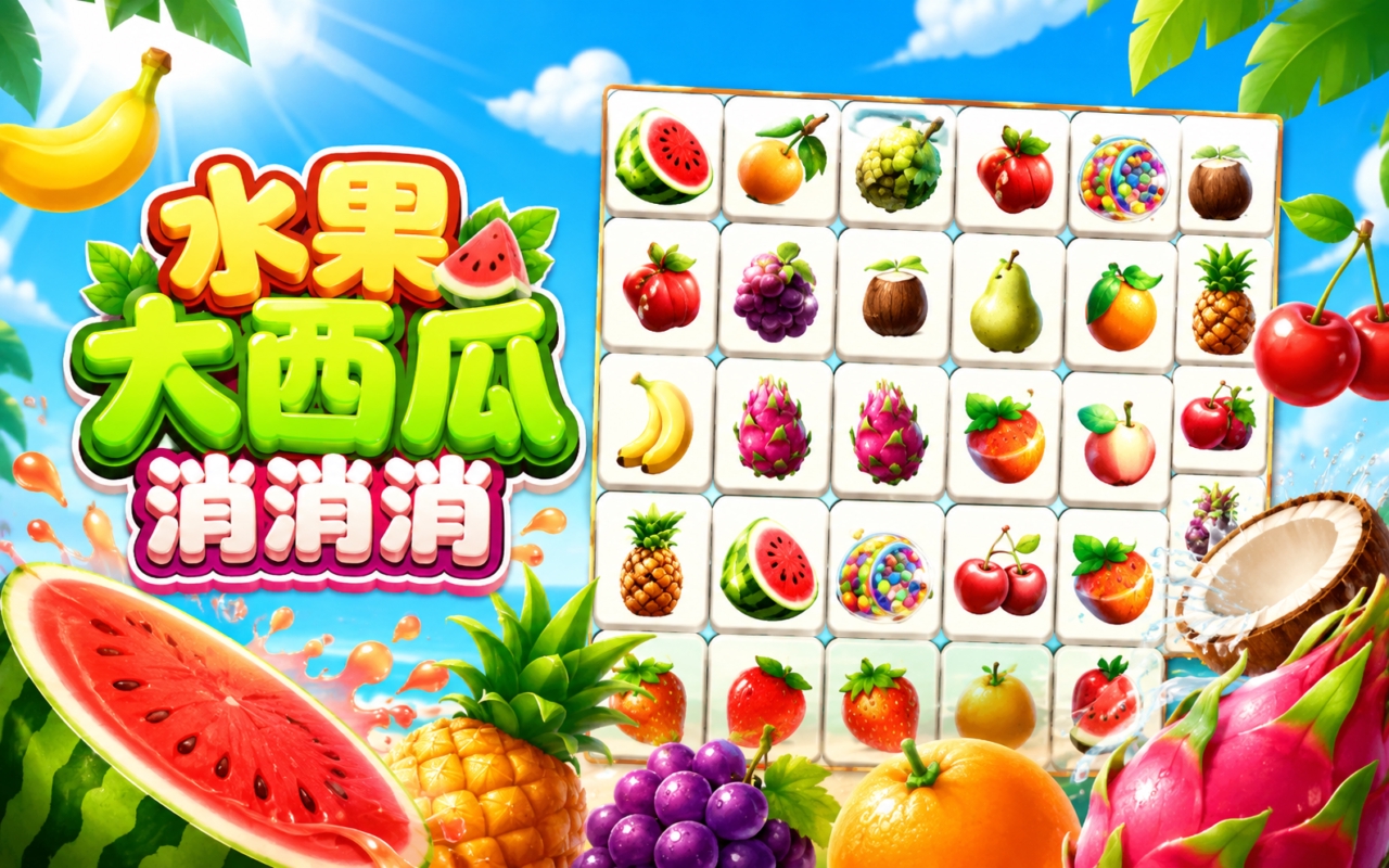 水果大西瓜消消消