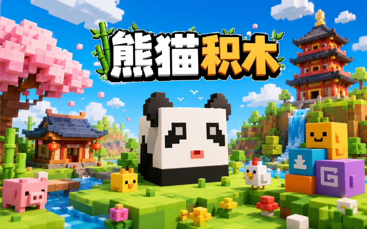 熊猫积木