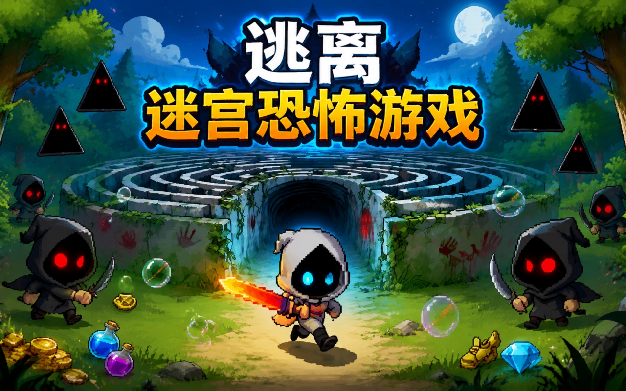 逃离迷宫恐怖游戏