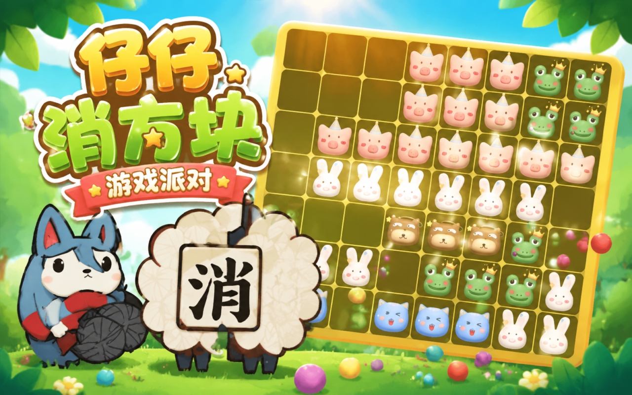 仔仔消方块游戏派对